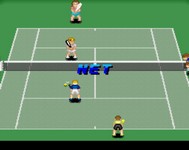 une photo d'Ã©cran de Super Tennis sur Nintendo Super Nes